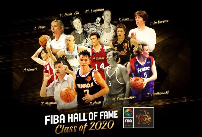FIBA: Με Nash, Pesic, Volkov, Zdovc η Class of 2020 του Hall of Fame.